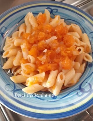 Pennette con zucca