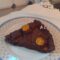Crostata al cacao con ripieno di crema di nocciole